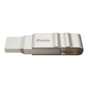 Biwin UD150 32GB USB Flash Drive Dual Port (Type - A & Type - C) 360° Swivel Design - SWIFT PERIPHERALSUD150-32GB