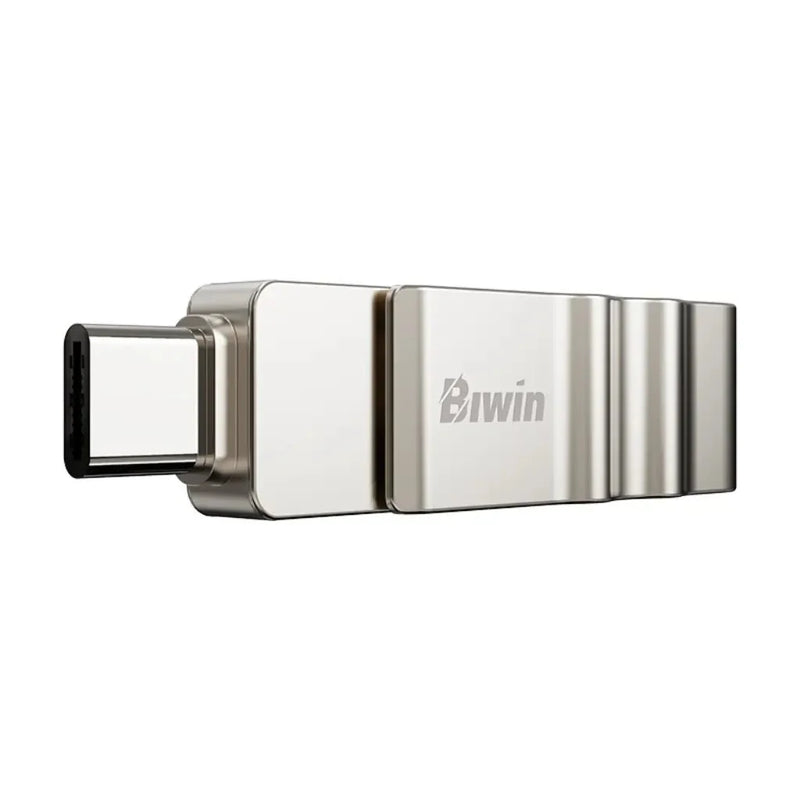 Biwin UD150 32GB USB Flash Drive Dual Port (Type - A & Type - C) 360° Swivel Design - SWIFT PERIPHERALSUD150-32GB