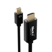 Black - i Mini DisplayPort to 4K HDMI Cable - 1.8 Meter - SWIFT PERIPHERALSIDP-HP180