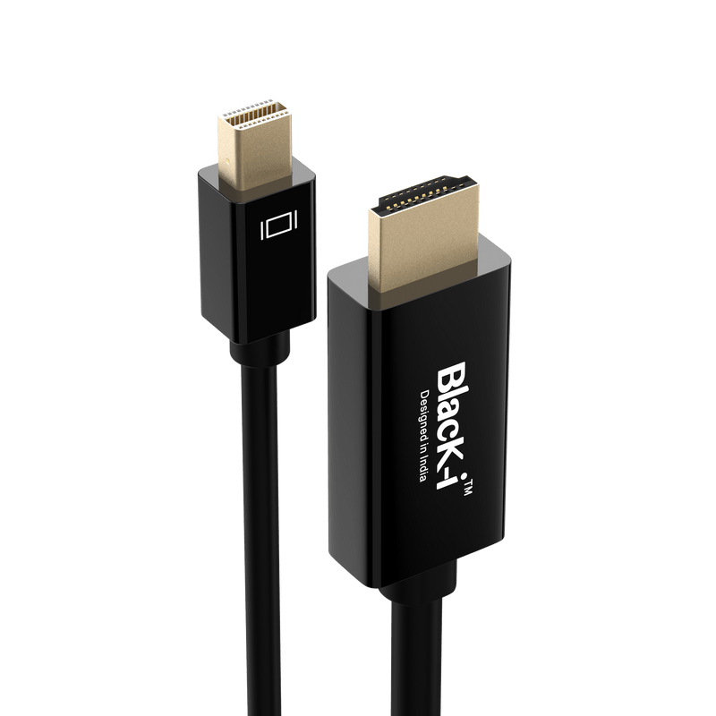 Black - i Mini DisplayPort to 4K HDMI Cable - 1.8 Meter - SWIFT PERIPHERALSIDP-HP180