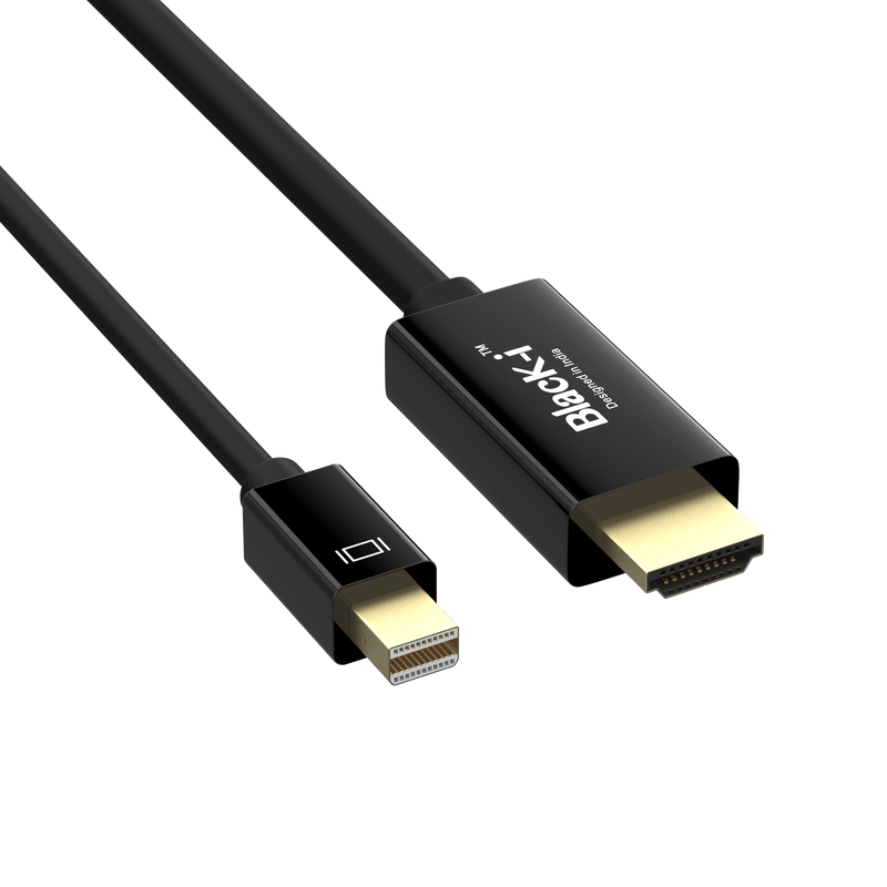 Black - i Mini DisplayPort to 4K HDMI Cable - 1.8 Meter - SWIFT PERIPHERALSIDP-HP180
