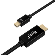 Black - i Mini DisplayPort to 4K HDMI Cable - 1.8 Meter - SWIFT PERIPHERALSIDP-HP180