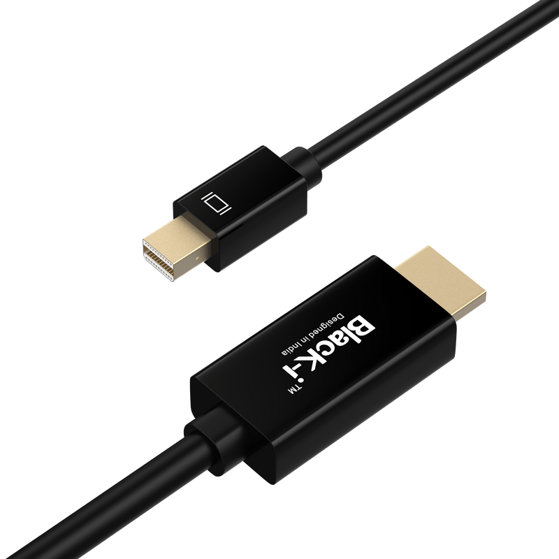 Black - i Mini DisplayPort to 4K HDMI Cable - 1.8 Meter - SWIFT PERIPHERALSIDP-HP180