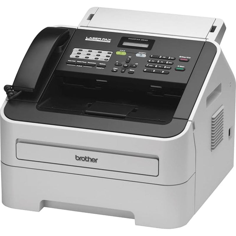 Brother FAX - 2840 Monochrome Laser Fax Machine Print Copy with Telephone Functionality - SWIFT PERIPHERALSFAX-2840