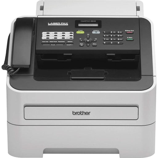 Brother FAX - 2840 Monochrome Laser Fax Machine Print Copy with Telephone Functionality - SWIFT PERIPHERALSFAX-2840