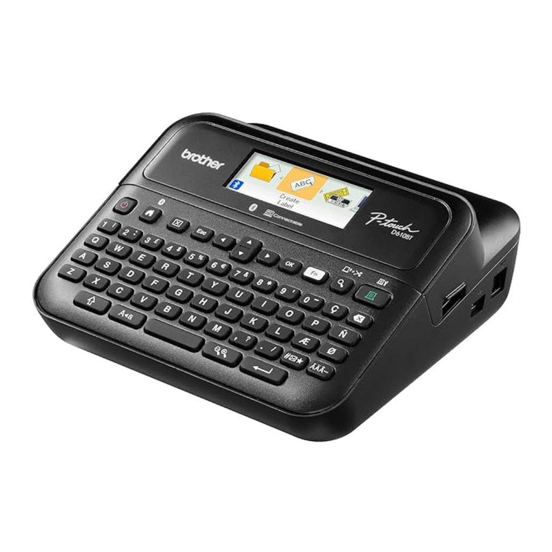 Brother PT - D610BT Professional Label Printer with Bluetooth & USB Auto Cutter & Full - Color LCD - SWIFT PERIPHERALSPT-D610BT