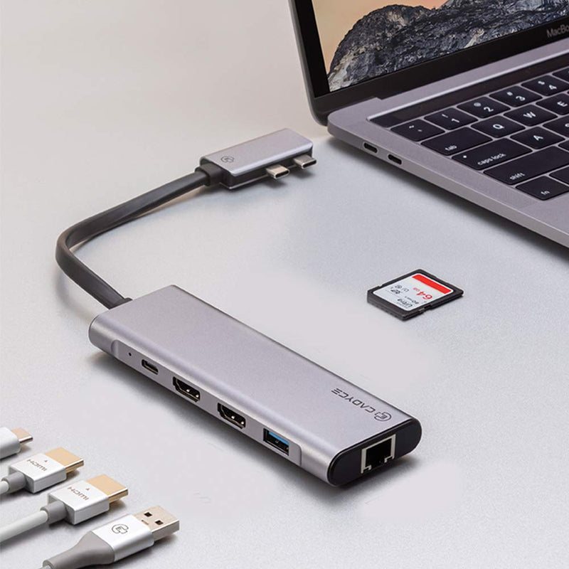 CADYCE CA - 2CHD2 Dual USB - C Dual HDMI Docking Station - SWIFT PERIPHERALSCA-2CHD2