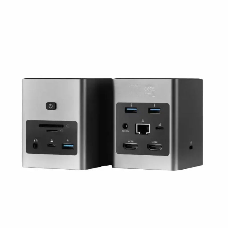 Cadyce CA - 2HDQD USB - C Dual HDMI Cube Docking Station USB 3.0 Hub - SWIFT PERIPHERALSCA-2HDQD