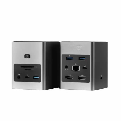 Cadyce CA - 2HDQD USB - C Dual HDMI Cube Docking Station USB 3.0 Hub - SWIFT PERIPHERALSCA-2HDQD