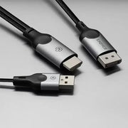 Cadyce CA - 2MHDP HDMI to DisplayPort Cable with Audio 4K@60Hz 2M - SWIFT PERIPHERALSCA-2MHDP