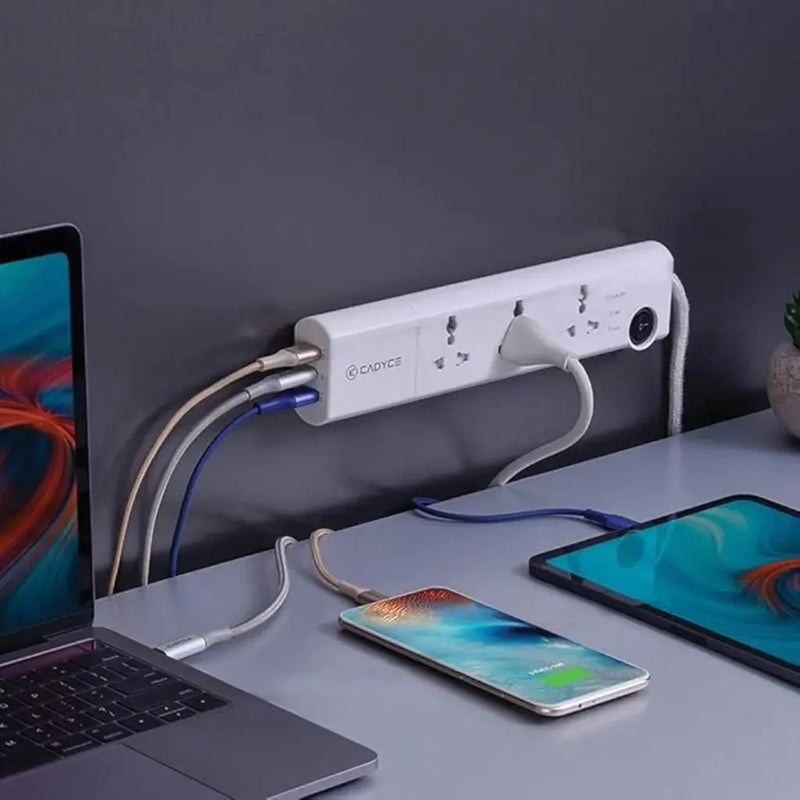 Cadyce CA - 3SPS 3 - Socket Surge Protector with 30W USB - C PD - SWIFT PERIPHERALSCA-3SPS