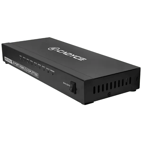 Cadyce CA - 8HDSP 1 x 8 HDMI Splitter with 4K Support - Black - SWIFT PERIPHERALSCA-8HDSP