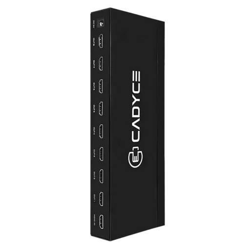 Cadyce CA - 8HDSP 1 x 8 HDMI Splitter with 4K Support - Black - SWIFT PERIPHERALSCA-8HDSP