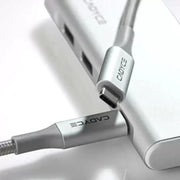 Cadyce CA - C2C 1.2M USB - C Sync & Charge Cable - CADMiUM Space Gray - SWIFT PERIPHERALSCA-C2C(1.2M)