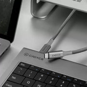 Cadyce CA - C2C 1.2M USB - C Sync & Charge Cable - CADMiUM Space Gray - SWIFT PERIPHERALSCA-C2C(1.2M)