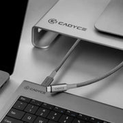 Cadyce CA - C2C 1.2M USB - C Sync & Charge Cable - CADMiUM Space Gray - SWIFT PERIPHERALSCA-C2C(1.2M)