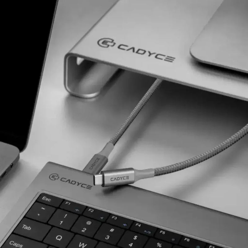 Cadyce CA - C2C 1.2M USB - C Sync & Charge Cable - CADMiUM Space Gray - SWIFT PERIPHERALSCA-C2C(1.2M)