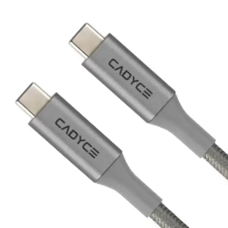 Cadyce CA - C2C 2M USB - C Sync & Charge Cable - CADMiUM Space Gray - SWIFT PERIPHERALSCA-C2C-2M
