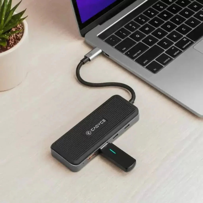 Cadyce CA - C2U2H USB - C to 2x USB - A & 2x USB - C Hub USB 3.1 Gen2 10Gbps - SWIFT PERIPHERALSCA-C2U2H