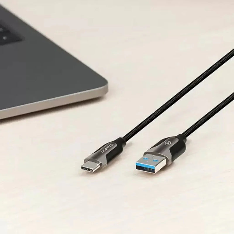 Cadyce CA - C3AM 1m USB - C to USB 3.0 A Male Cable 5Gbps Data Transfer Windows & Mac Compatible - SWIFT PERIPHERALSCA-C3AM-1M