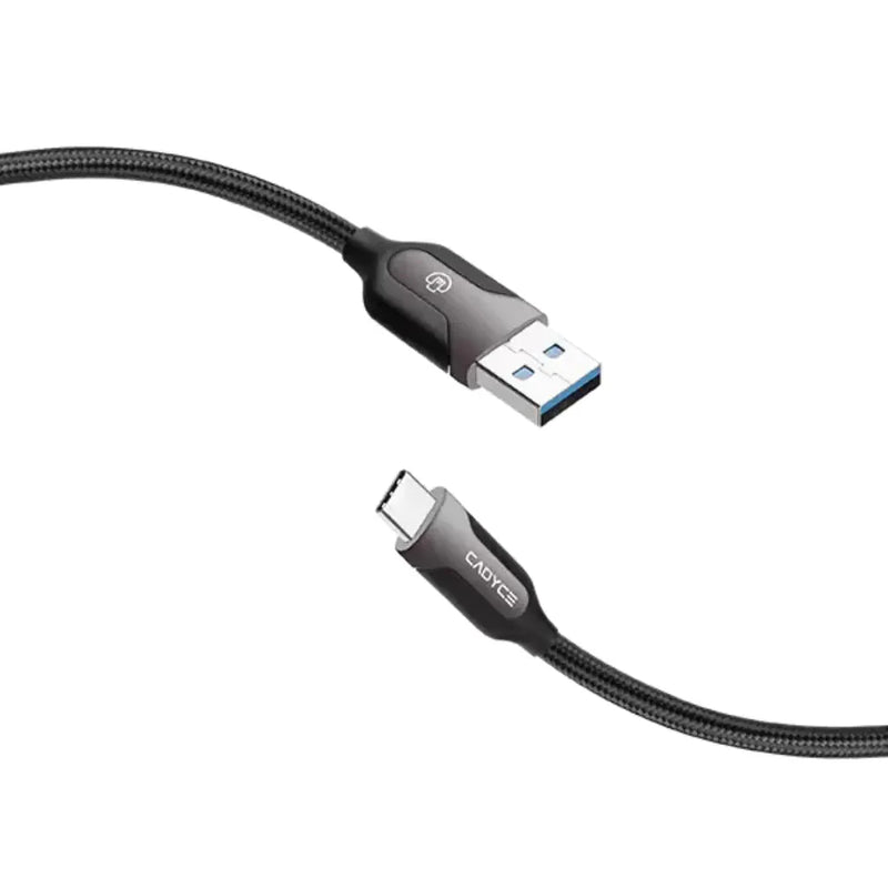 Cadyce CA - C3AM 1m USB - C to USB 3.0 A Male Cable 5Gbps Data Transfer Windows & Mac Compatible - SWIFT PERIPHERALSCA-C3AM-1M