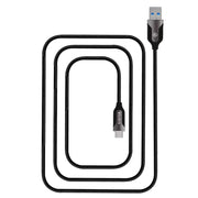 Cadyce CA - C3AM 1m USB - C to USB 3.0 A Male Cable 5Gbps Data Transfer Windows & Mac Compatible - SWIFT PERIPHERALSCA-C3AM-1M