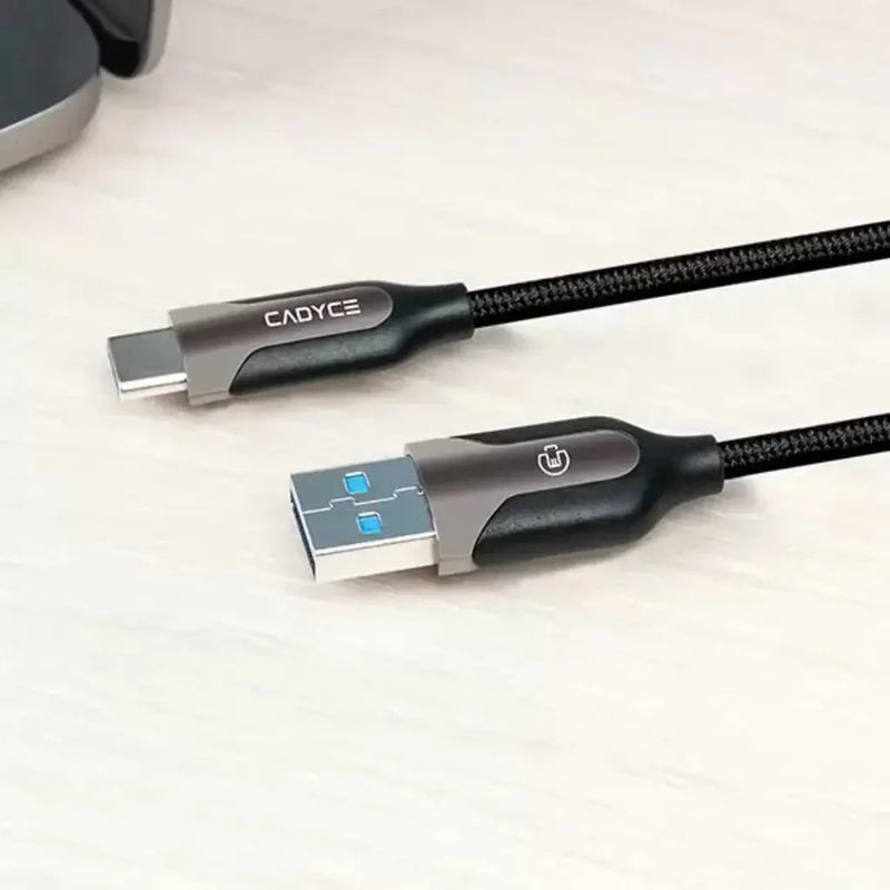 Cadyce CA - C3AM 1m USB - C to USB 3.0 A Male Cable 5Gbps Data Transfer Windows & Mac Compatible - SWIFT PERIPHERALSCA-C3AM-1M