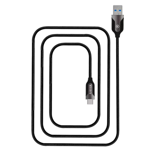 Cadyce CA - C3AM 3m USB - C to USB 3.0 A Male Cable 5Gbps Data Transfer Windows & Mac Compatible - SWIFT PERIPHERALSCA-C3AM-3M
