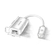 Cadyce CA - C3GE USB - C to RJ45 Gigabit Ethernet Adapter for Windows and Mac OS - SWIFT PERIPHERALSCA-C3GE