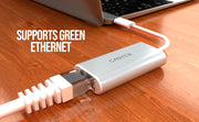 Cadyce CA - C3GE USB - C to RJ45 Gigabit Ethernet Adapter for Windows and Mac OS - SWIFT PERIPHERALSCA-C3GE