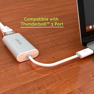 Cadyce CA - C3GE USB - C to RJ45 Gigabit Ethernet Adapter for Windows and Mac OS - SWIFT PERIPHERALSCA-C3GE
