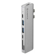 Cadyce CA - C3MDS Dual USB - C Mini Docking Station HDMI 4K USB 3.0 SD/MicroSD Slots Thunderbolt 3 Compatible - SWIFT PERIPHERALSCA-C3MDS