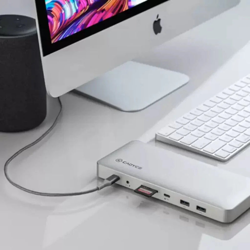 Cadyce CA - C3PDS USB - C™ Professional Docking Station Dual HDMI (4K & 2K) 5 USB 3.0 Ports SD/MicroSD Slot - SWIFT PERIPHERALSCA-C3PDS