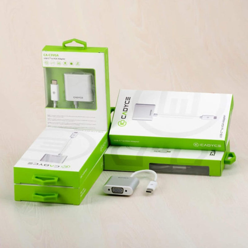 Cadyce CA - C3VGA USB Type - C to VGA Adapter - SWIFT PERIPHERALSCA-C3VGA