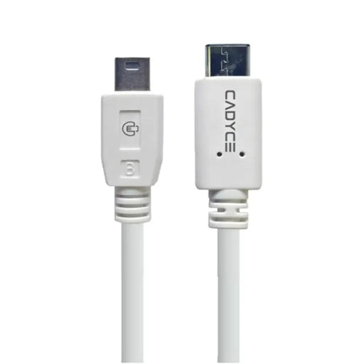 Cadyce CA - C5MiniB USB - C to 5 - Pin Mini - B High - Speed Data & Charging Cable - White - SWIFT PERIPHERALSCA-C5MiniB