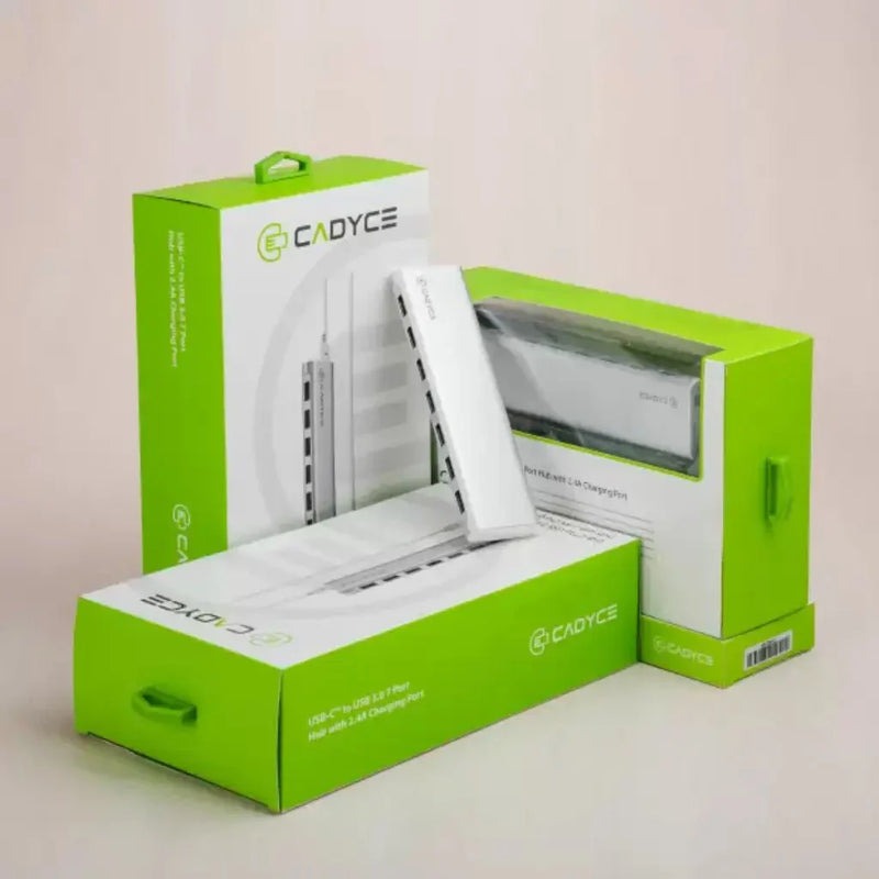 Cadyce CA - C7H USB - C to USB 3.0 7 - Port Hub with 2.4A Charging Port - SWIFT PERIPHERALSCA-C7H