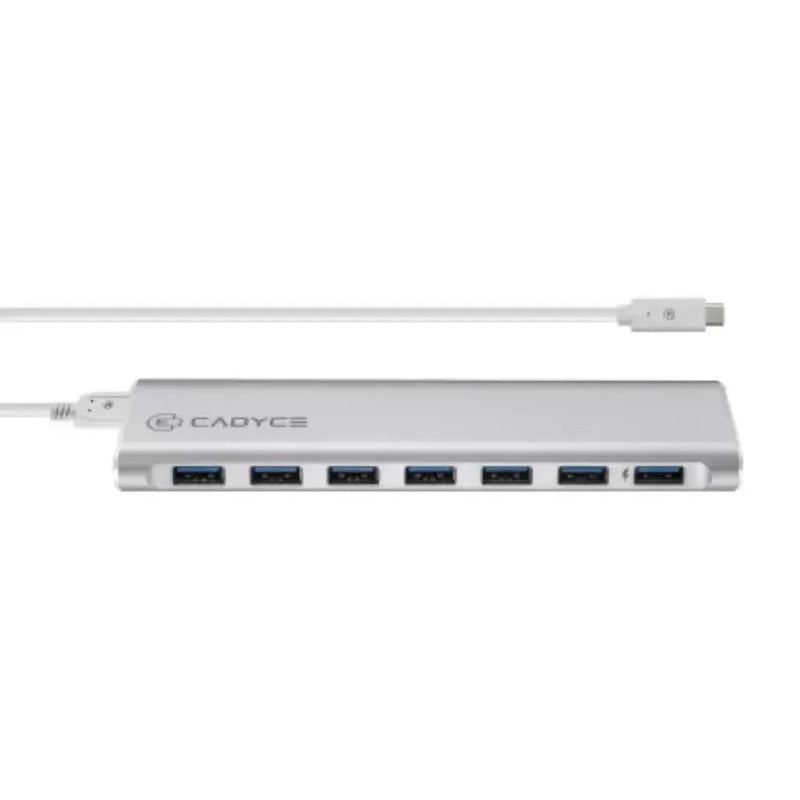 Cadyce CA - C7H USB - C to USB 3.0 7 - Port Hub with 2.4A Charging Port - SWIFT PERIPHERALSCA-C7H