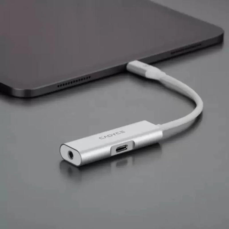 Cadyce CA - CAUC USB - C to 3.5mm Audio Adapter with PD Charging - SWIFT PERIPHERALSCA-CAUC