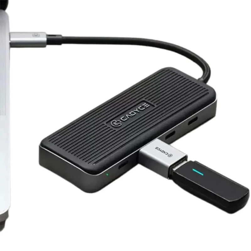 Cadyce CA - CC4H10G USB - C to USB - C 3.1 Gen2 4 - Port Hub - SWIFT PERIPHERALSCA-CC4H10G