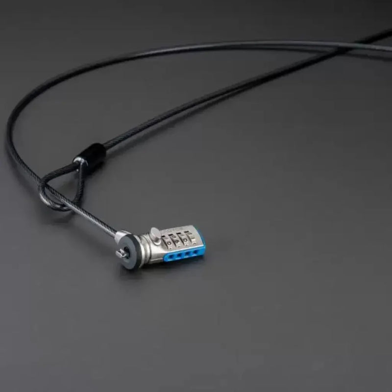 Cadyce CA - CCLK Laptop & Computer Locking Cable with 4 - Digit Combination Key and 2m Twisted Steel Wire - SWIFT PERIPHERALSCA-CCLK