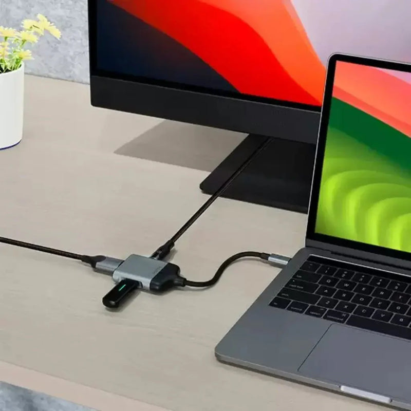 Cadyce CA - CHM60 USB - C 3.1 to HDMI 4K@60Hz Multi - Port Converter with USB 3.0 - SWIFT PERIPHERALSCA-CHM60