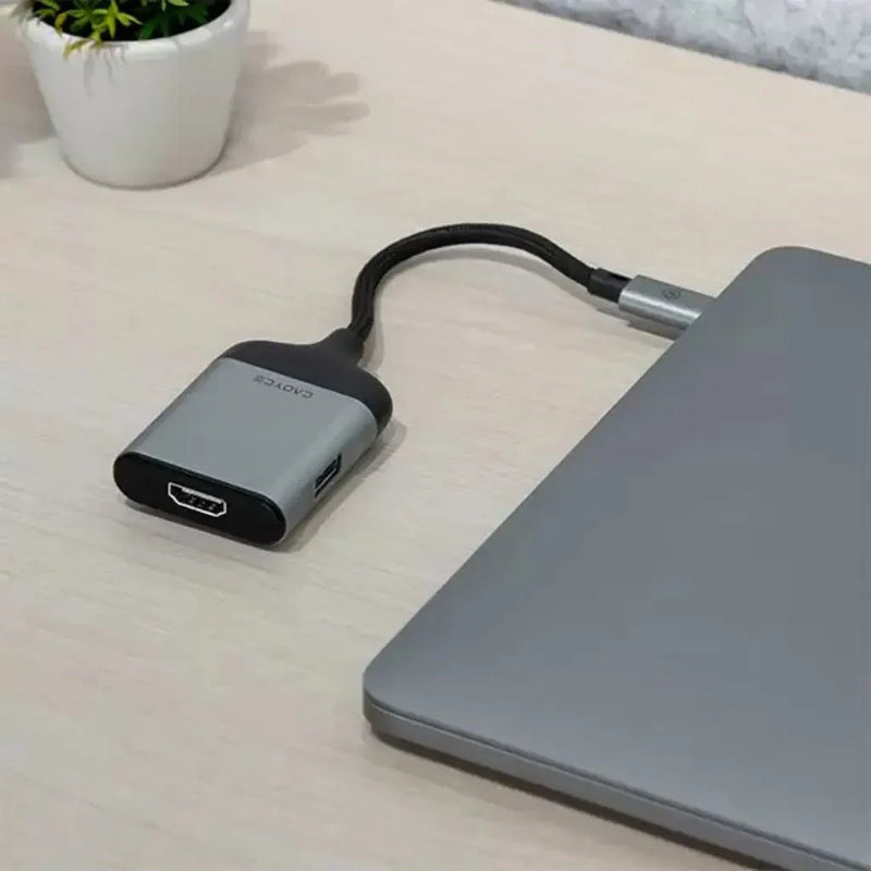 Cadyce CA - CHM60 USB - C 3.1 to HDMI 4K@60Hz Multi - Port Converter with USB 3.0 - SWIFT PERIPHERALSCA-CHM60