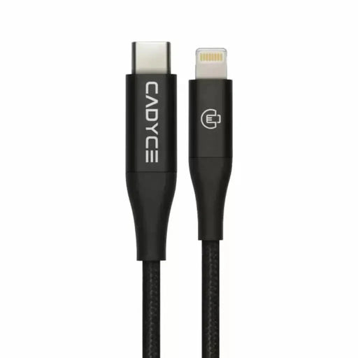 Cadyce CA - CLC USB - C to Lightning Cable 1.2m - Black - SWIFT PERIPHERALSCA-CLC-BLACK