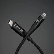 Cadyce CA - CLC USB - C to Lightning Cable 1.2m - Black - SWIFT PERIPHERALSCA-CLC-BLACK