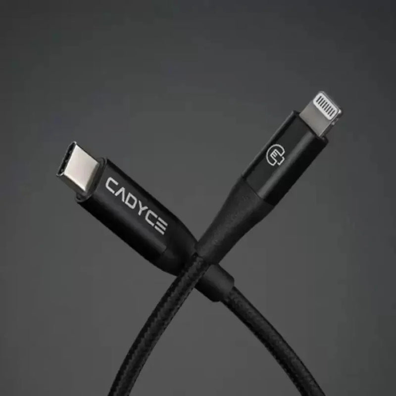 Cadyce CA - CLC USB - C to Lightning Cable 1.2m - Black - SWIFT PERIPHERALSCA-CLC-BLACK