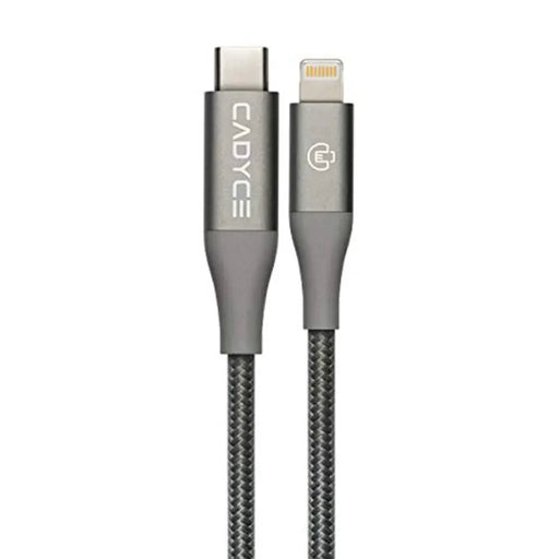 Cadyce CA - CLC USB - C to Lightning Cable 1.2m - Space Grey - SWIFT PERIPHERALSCA-CLC-SPACE-GRAY