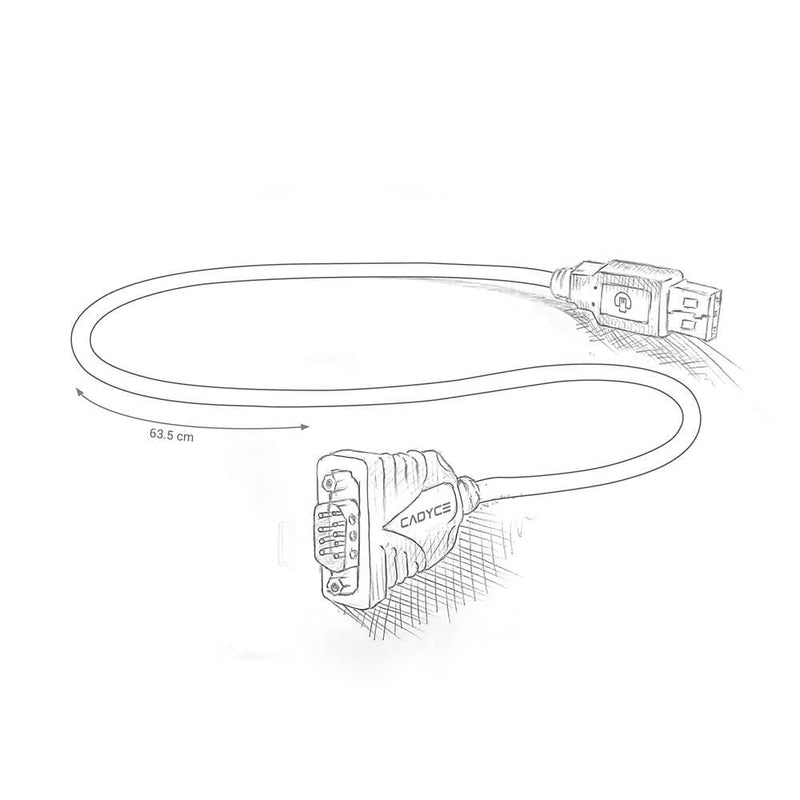 Cadyce USB to Serial RS - 232 Converter with High Data Transfer Rates - SWIFT PERIPHERALSCA-US9