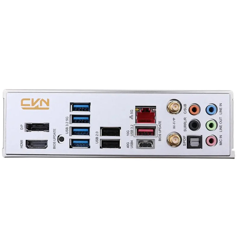 Colorful CVN X870 ARK FROZEN‑V14 Wi‑Fi 7 AMD X870 ATX DDR5 AM5 Motherboard - SWIFT PERIPHERALSCVN-X870-ARK-FROZEN-V14