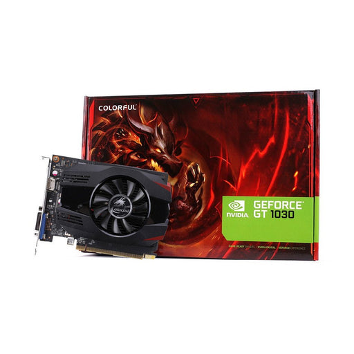Colorful GeForce GT 1030 2GB GDDR5 64 - Bit Graphics Card - SWIFT PERIPHERALS‎G-C1030-2GV5-V