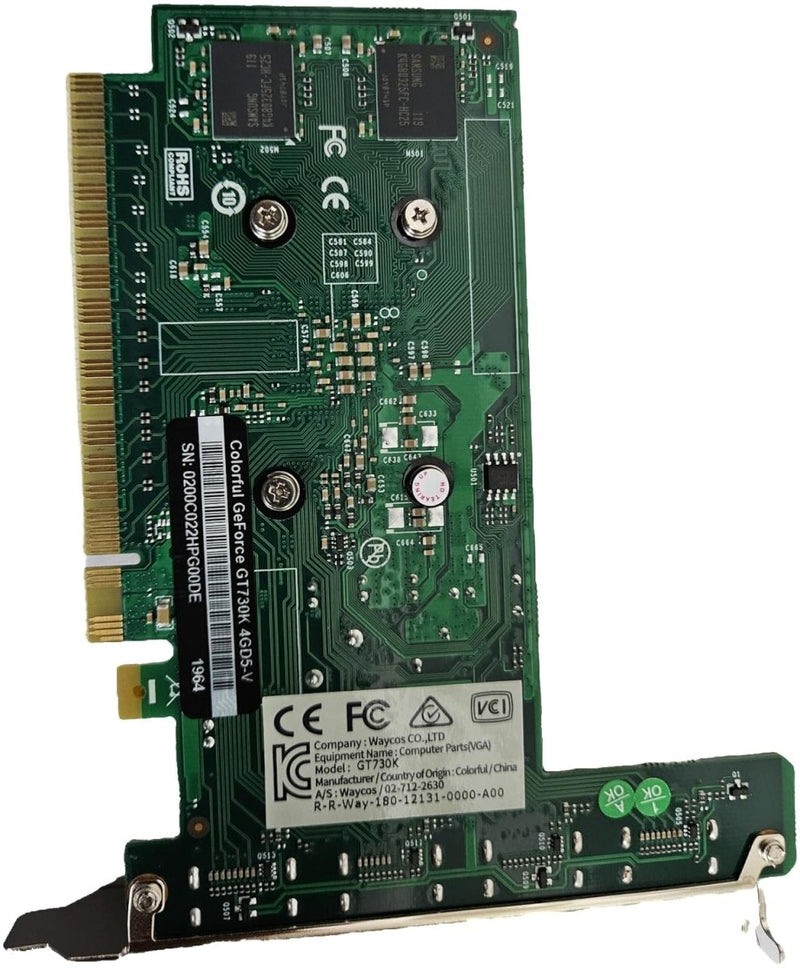 COLORFUL GEFORCE GT 730 4GB GDDR5 4 HDMI GRAPHIC CARD - SWIFT PERIPHERALS1087213